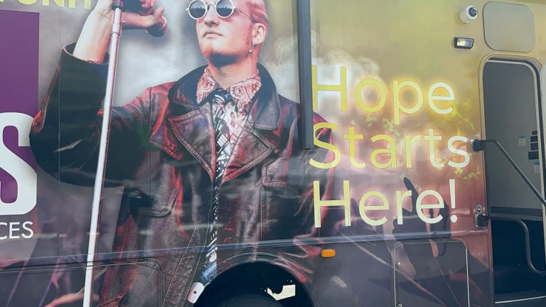 Layne Staley Mobile Medical Unit on location
