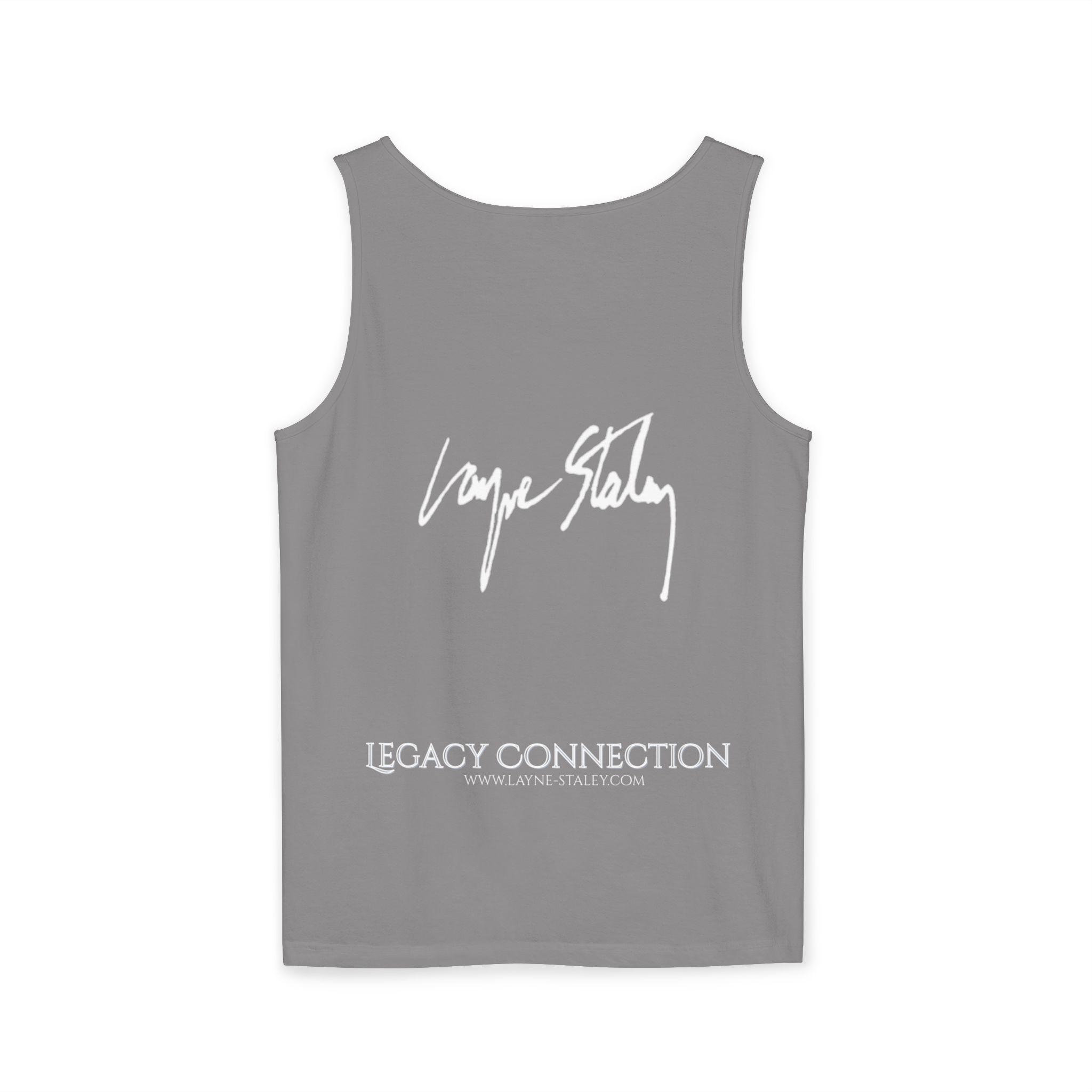 Layne Staley - Portrait Tank Top – Official Tribute Tank | Unisex Garment-Dyed Cotton - Image 4
