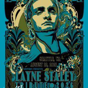 Layne Staley Tribute 2026 Show Poster - Limited Edition