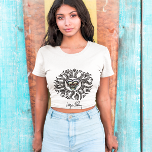 Layne Staley - V-Neck Tee — Wayne Stanley Signature Sunheart Design