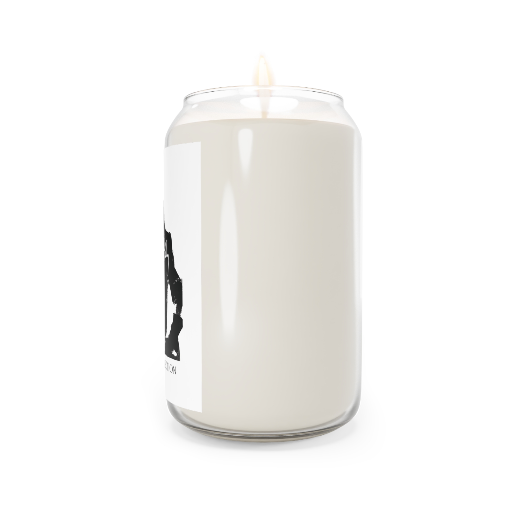 Layne Staley - Legacy Connection - Soy Candle 13.75oz — 'Legacy Connection' Black & White Musician Design - Image 2