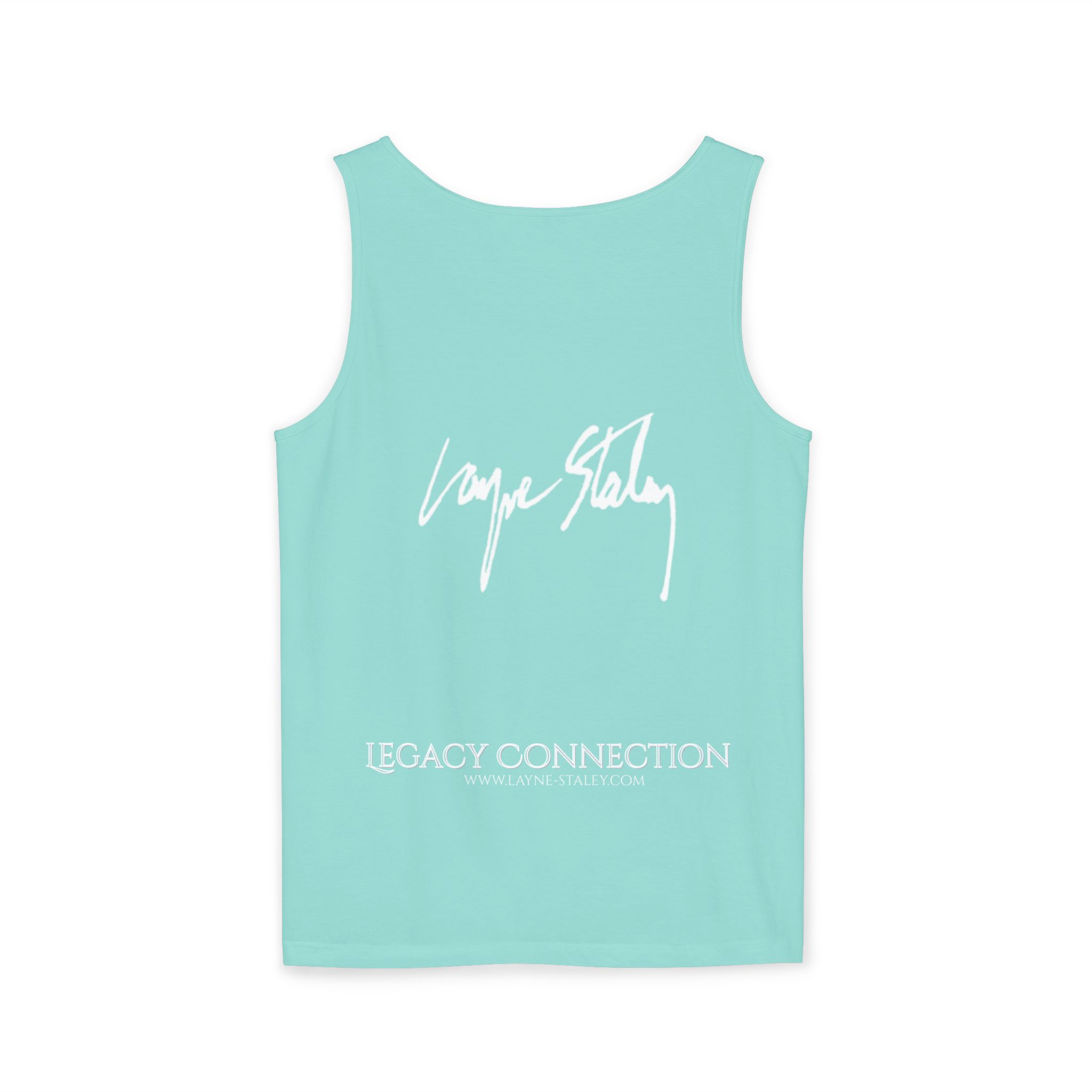 Layne Staley - Portrait Tank Top – Official Tribute Tank | Unisex Garment-Dyed Cotton - Image 7