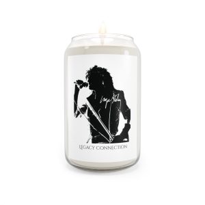 Layne Staley - Legacy Connection - Soy Candle 13.75oz — 'Legacy Connection' Black & White Musician Design