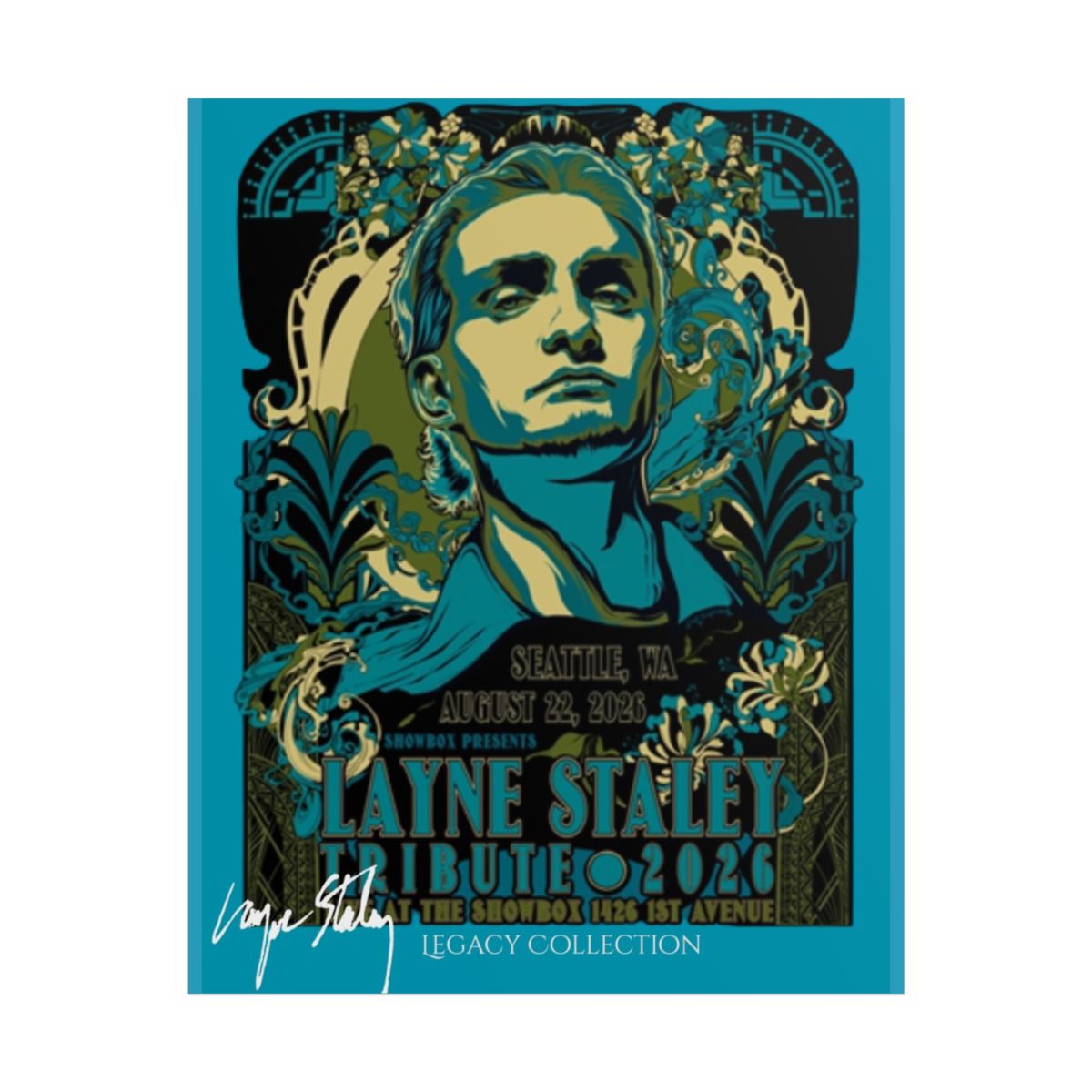 Layne Staley Tribute 2026 - Rolled Posters